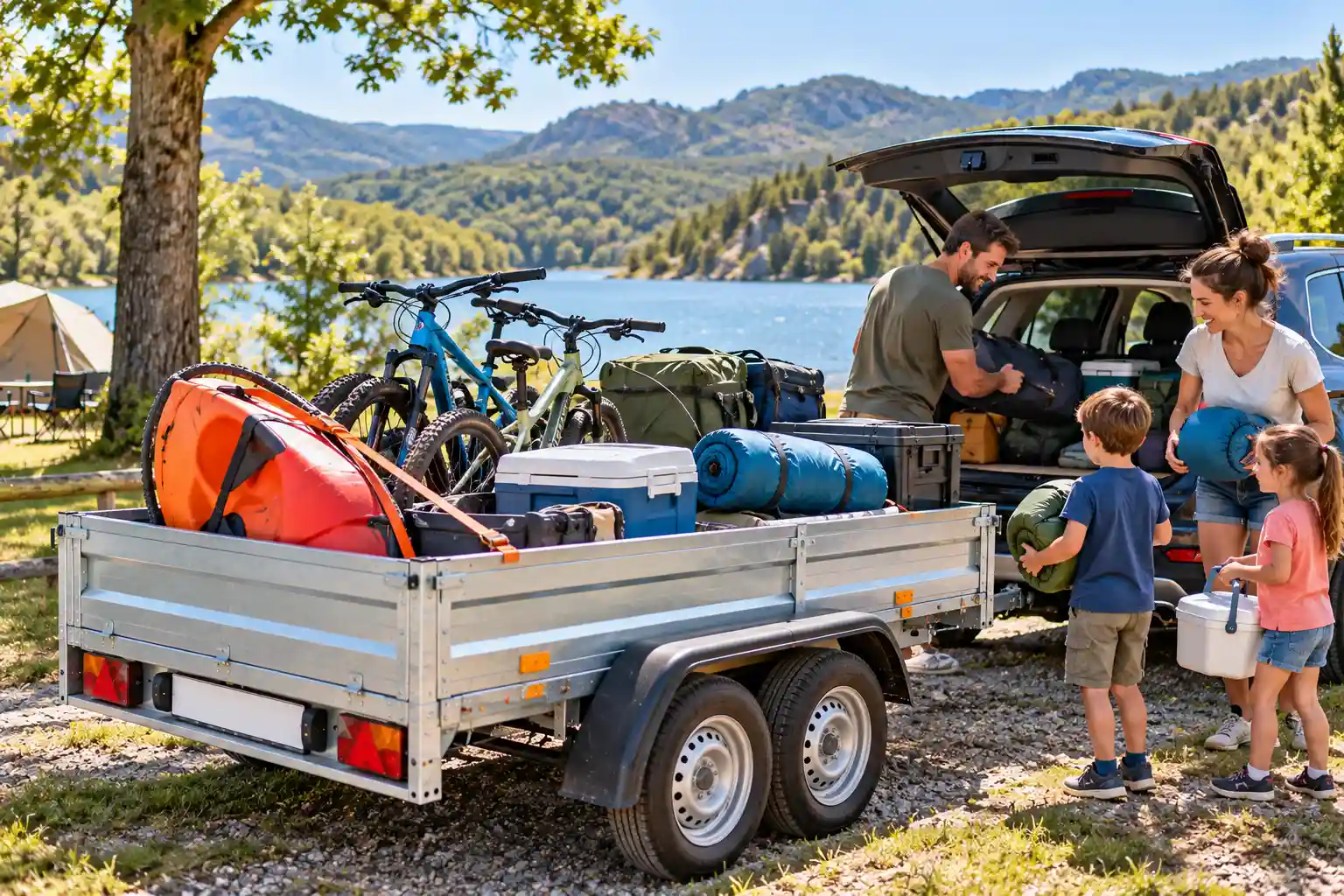 Sortie famille transport