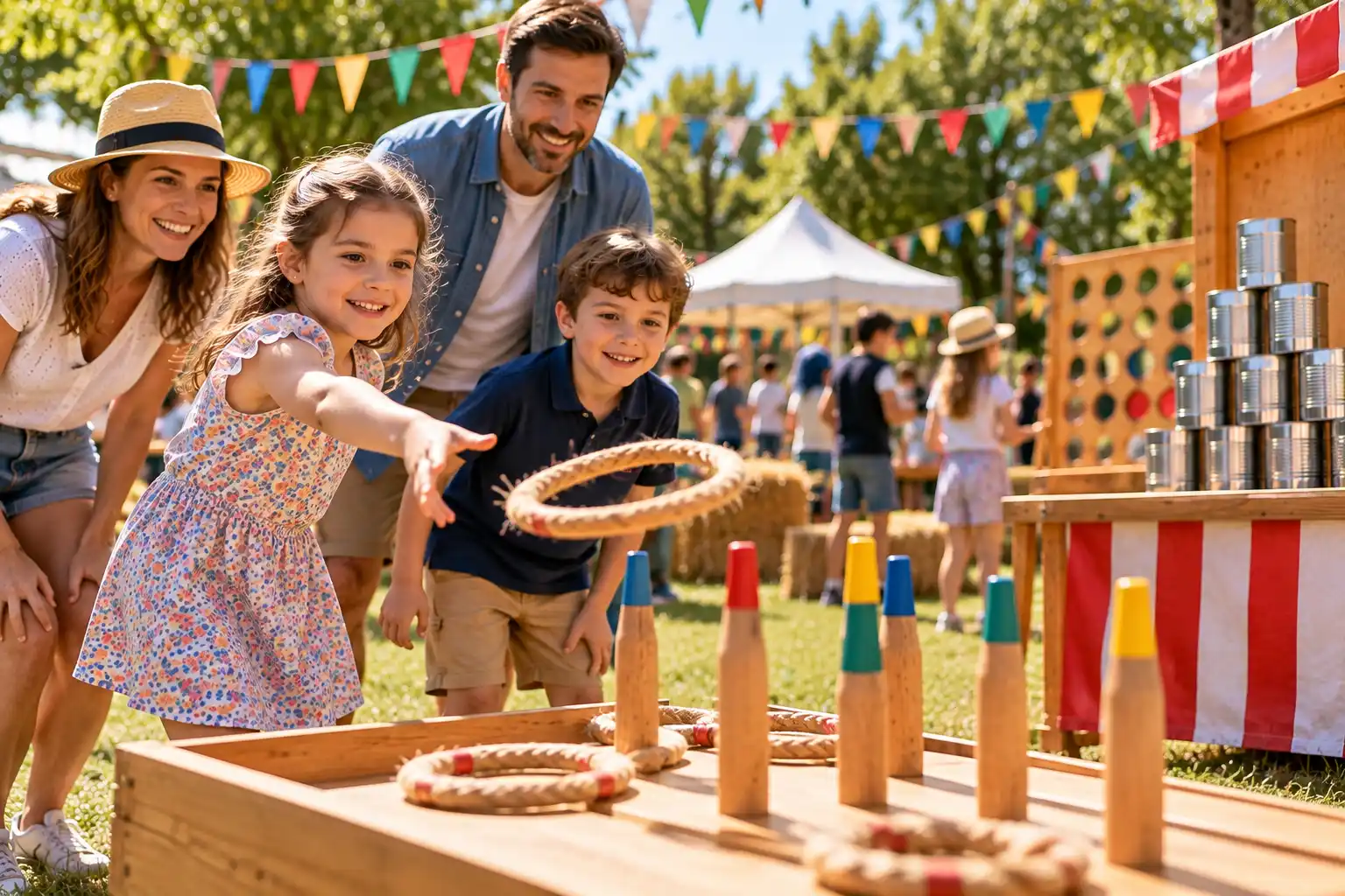 Les jeux d’adresse à découvrir en famille pendant les fêtes et animations locales